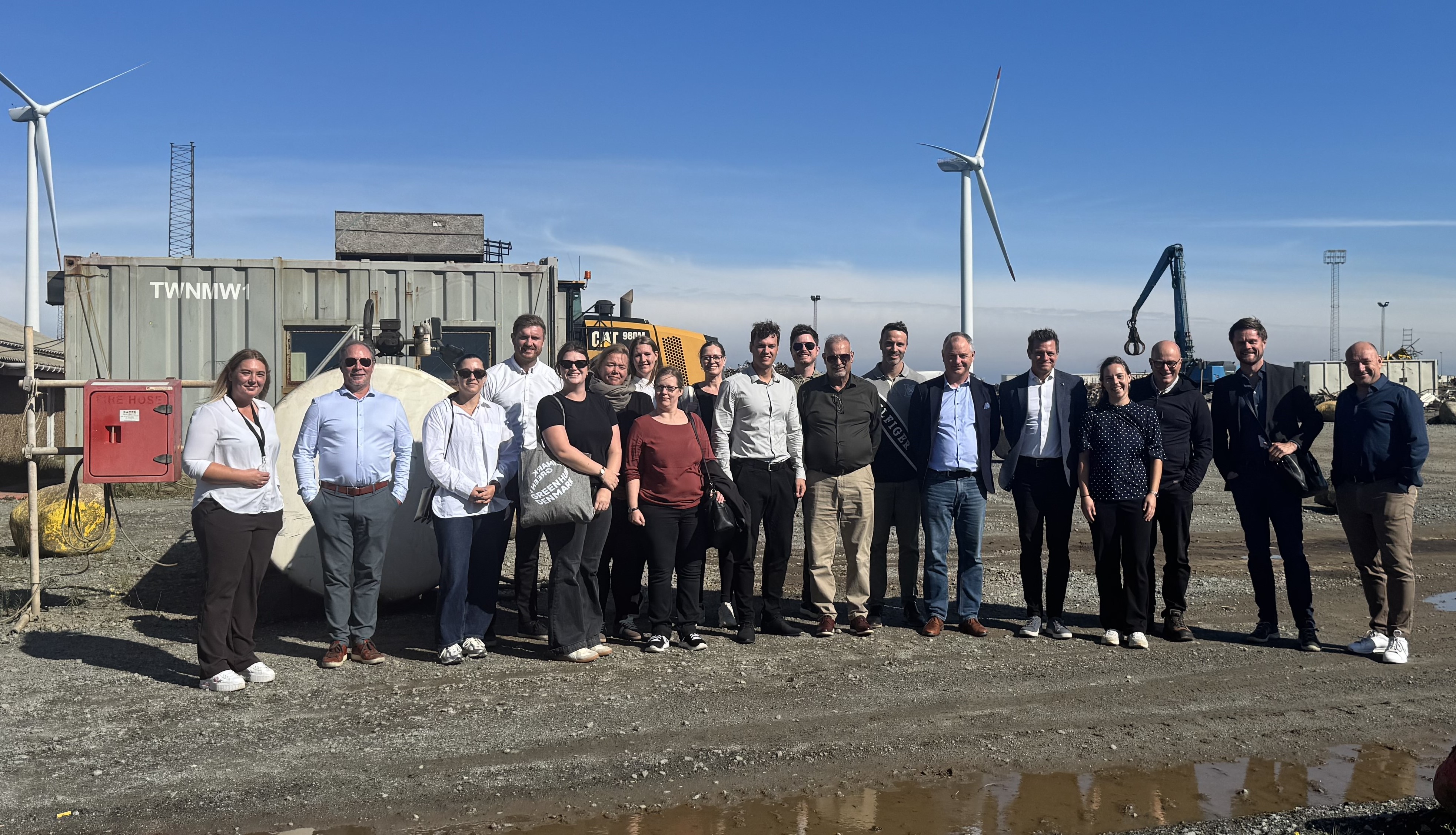 Fællesfoto af alle deltagere til Info Days i Frederikshavn
